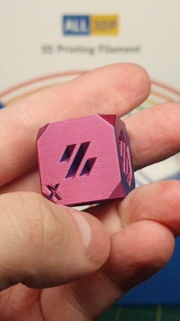 Пластик PLA Silk Blue/Purple/Pink ALL3DP #plasticity3d #plafilament #3dfilament #plastic #fi смотреть онлайн