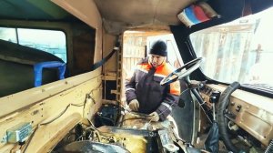 Съёмная лебедка на УАЗ Буханка, своими руками