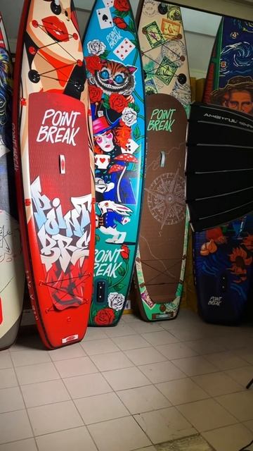 Сногсшибательная коллекция Sup-бордов POINT BREAK 2025! #surf #supbo смотреть онлайн