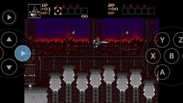 Скилл на сенсоре Contra Hard Corps