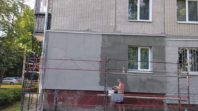 Шпатлёвка фасада смотреть онлайн