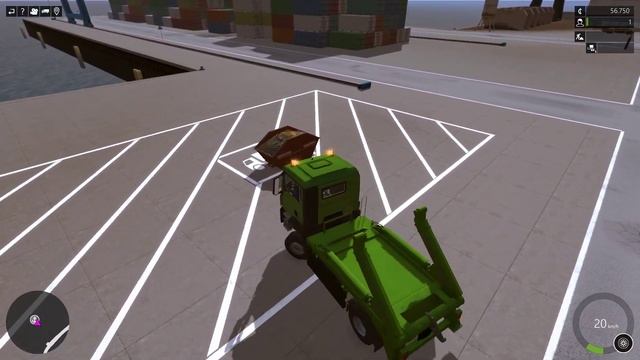 Construction Simulator 2015 | Ep.2 Перевозим контейнер смотреть онлайн