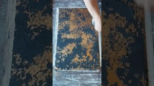 Карта мира с золотом пошагово своими руками