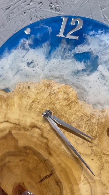 Часы из эпоксидной смолы «Небо»☁️☁️☁️ изделия в на