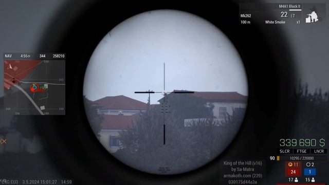 Лучший игровой режим -  ArmA 3 King Of The Hill Gameplay EU3 HC RHS Inf