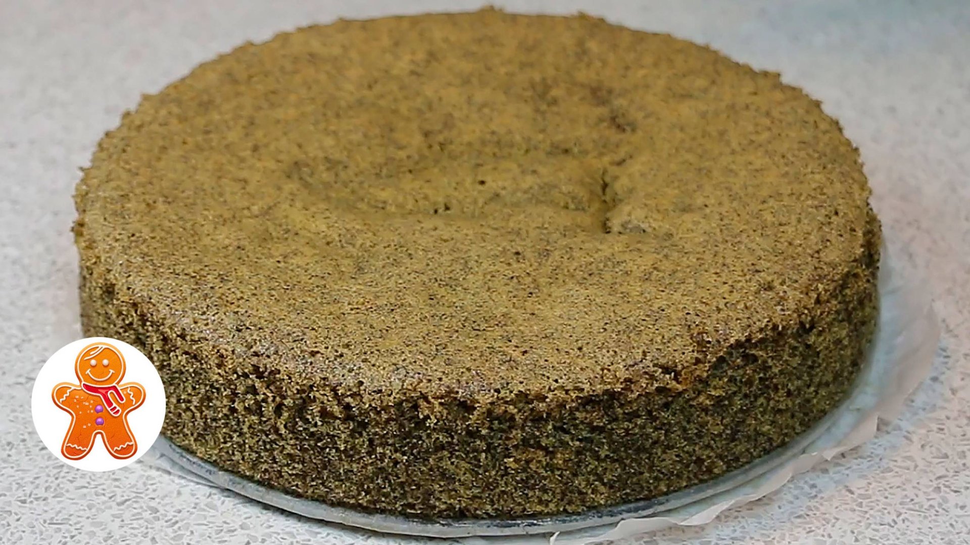 Маковый бисквит