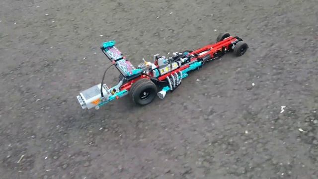 Lego Technic 42050 B Modification Ver. 2 — Доработка 2 версия