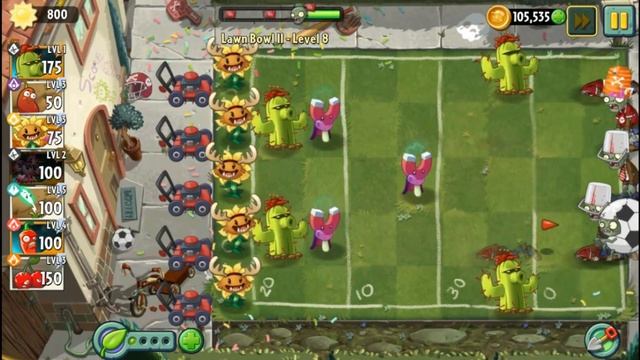 Футбольный ивент ➢ Plants vs Zombies 2: It’s About Time #34 смотреть онлайн