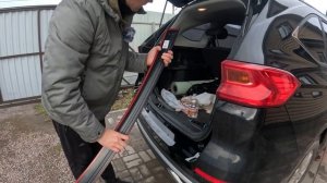 Накладка на задний бампер для Хавал М6