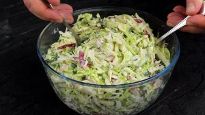 Самый Простой и Вкусный салат из Капусты на каждый день. Готовлю Два раза в день Вкусные Советы