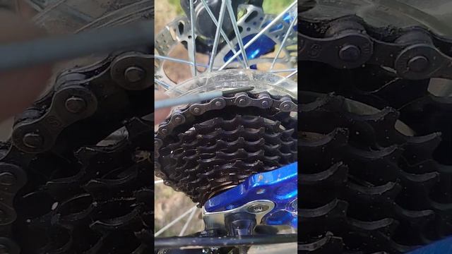 Как быстро смазать цепь велосипеда без демонтажа, пес? смотреть онлайн