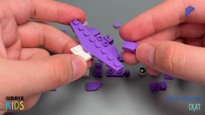 Собираем ската из конструктора QBRIX KIDS - детские конструкторы с видеоинструкцией