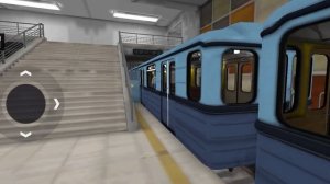 Subway Simulator 3D. Режим Пассажира. #1. Центральная линия.