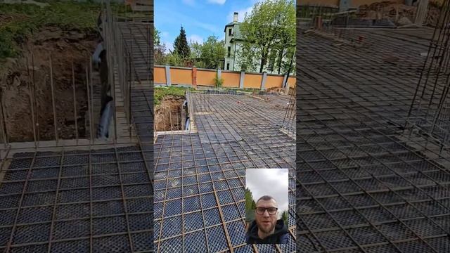 Фундамент лента на пятках. проект "Манхэттен" 395 м2 #про? смотреть онлайн