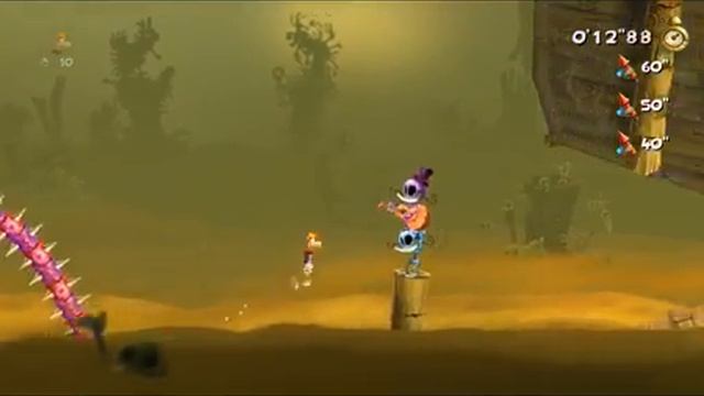 Rayman Legends Walkgrouth #24 Зыбучие пески (захвачено) смотреть онлайн