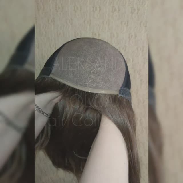 ПАРИК combo - на моно (с имитацией кожи головы) #парик #монопарик #натуральныйпарик #изделияизволос смотреть онлайн