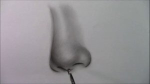 Как нарисовать Нос человека карандашом