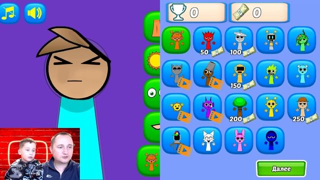СОЗДАЕМ СПРУНКИ на Den Play PRO Sprunki Incredibox смотреть онлайн