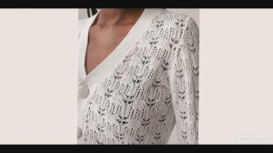 Красивый узор для французской кофты.