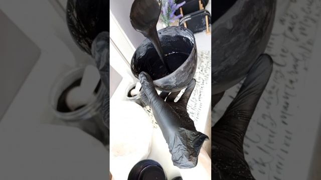 Как сделать гипс чёрным, текучим и без пузырей. Лайфха?