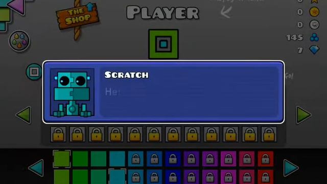 как выдать бесплатный скин в Geometry Dash смотреть онлайн