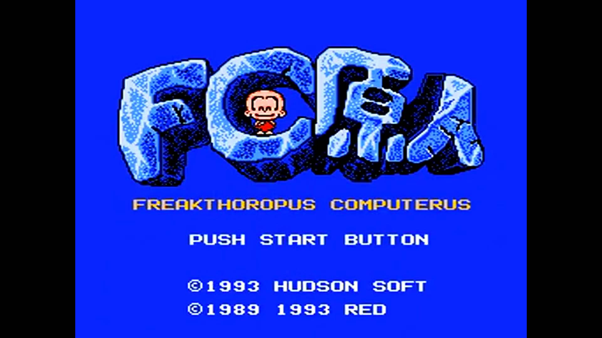 FC Genjin Freakthoropus Computerus [NES] GAMEPLAY