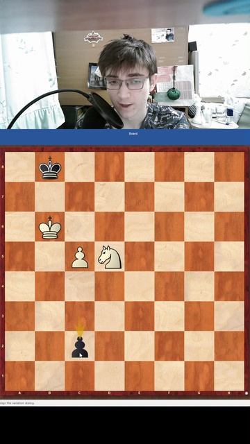 этюд - неожиданный вечный шах без ферзя!