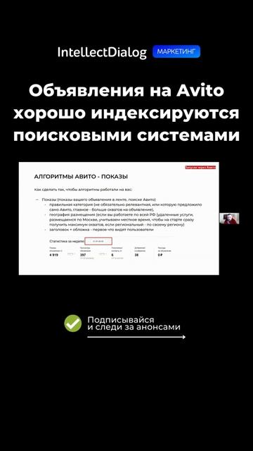 Объявления на Avito хорошо индексируются поисковыми сис смотреть онлайн