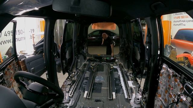 ШУМОИЗОЛЯЦИЯ HONDA STEPWGN RP6/ НОВАЯ ОБОЛОЧКА СО СТАРОЙ НАЧИ?