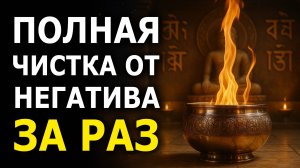 Полная энергетическая чистка за раз: медитация от негатива, тревоги и усталости