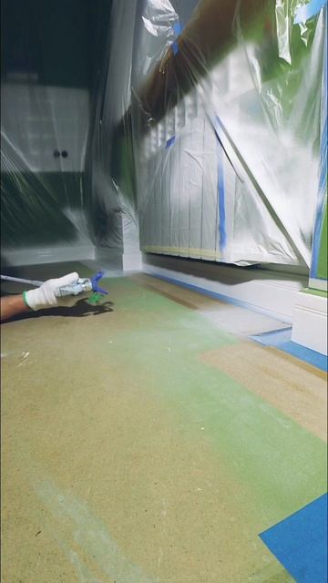 Покраска плинтуса с безвоздушки смотреть онлайн