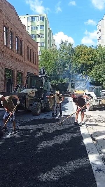 #асфальтирование #асфальт #благоустройство #тротуарна смотреть онлайн
