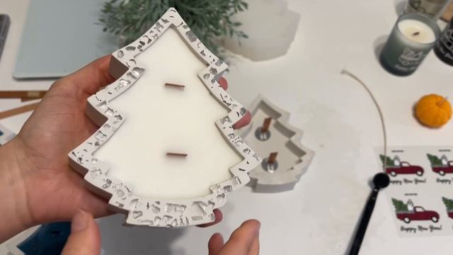 Акриловый гипс Freeplast аква + варим новогодние свечи смотреть онлайн