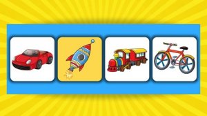 Дидактическая игра для развития ребенка ＂Четвертый лишний＂ Логопедические мультики для малышей