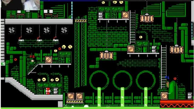 Обзор игры супер бойцы с Сухарём 1/3