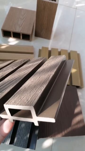 Фасадная реечная панель ДПК смотреть онлайн