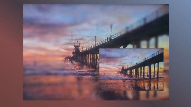 Мост /художник Галина Горбановская/. Bridge /artist Galina Gorbanovskaya/ смотреть онлайн