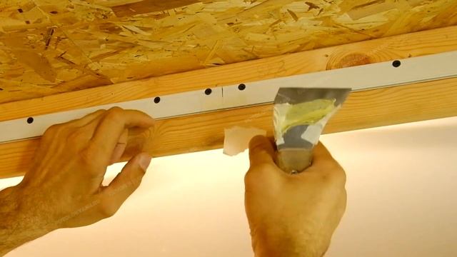 12  Багет Потолочный профиль Обработка стыков багета