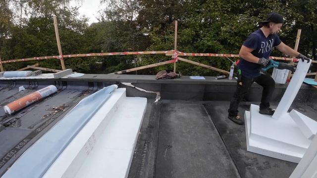 #73 Готово пол крышы. РАЗУКЛОН. Работа в Германии 23.10.23 смотреть онлайн