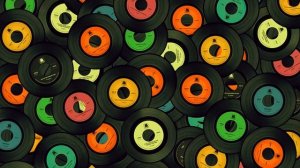 Много пластинок, дискотека / Футаж