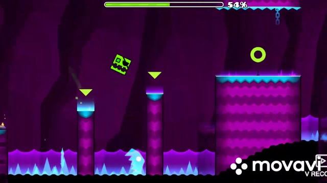 Прохожу 2-ой уровень в Geometry Dash Meltdown смотреть онлайн