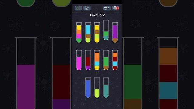 Water Sort Puzzle 772 уровень