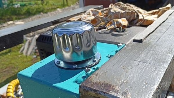 Новый МаслоБак. Врезал в систему. ( опрессовка )