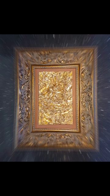 Золотая картина, живопись, искусство рисовать мастихи смотреть онлайн