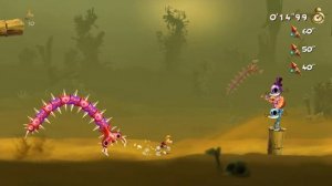 Прохождение Rayman Legends Малютки в опасности.Зыбучие песк?