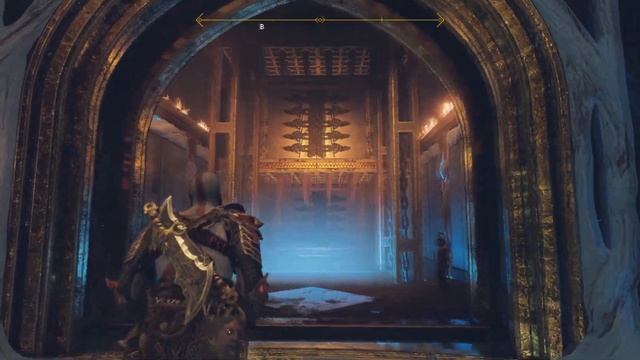 God oF War - Путь в Йотунхейм. Тайная дверь. Зал Тюра. Ловушк смотреть онлайн