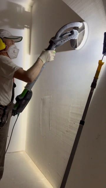 Чем лучше всего шлифовать стены? #сургутремонт #plumber #art