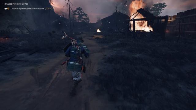 Освобождение деревни - Призрак Цусимы PS4 #11 ~Прохождение с комментами