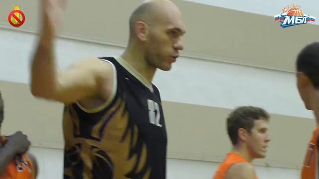 2 Тур Общего Дивизиона. Хайлайты БК КПРФ - РН-Охрана [МБЛ 2016/17]