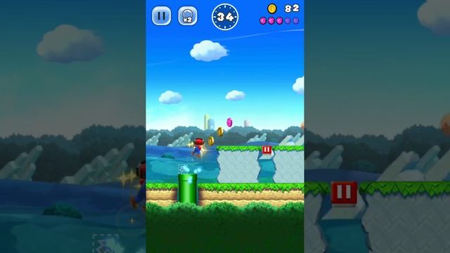 Игра Супер Марио бег. Музыка New super Mario Bros Wii часть 6. смотреть онлайн